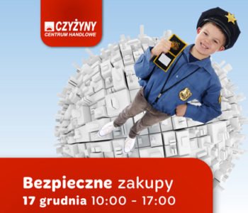 Bezpieczne zakupy – przedświąteczna akcja w Centrum Handlowym Czyżyny