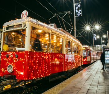 Christmas Tram w Gdańsku