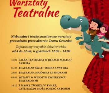 Teatr Groteska zaprasza dzieci do Galerii Bronowice