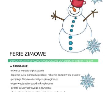 Ferie zimowe w Poleskim Ośrodku Sztuki