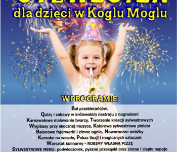 Sylwester dla dzieci w Koglu Moglu w Bydgoszczy