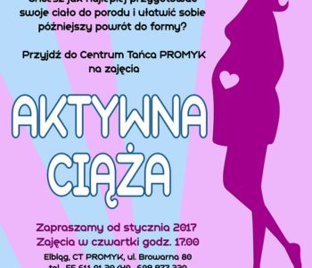 Aktywna mama – zajęcia dla kobiet w ciąży w Elblągu