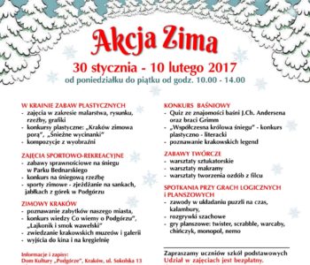 Program Akcji Zima z Domem Kultury Podgórze