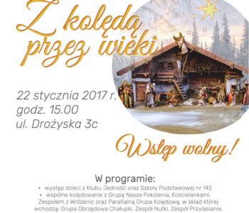 Z kolęda przez wieki w Klubie Jedność