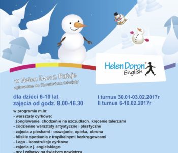 Wesołe ferie zimowe 2017 w Helen Doron Rataje