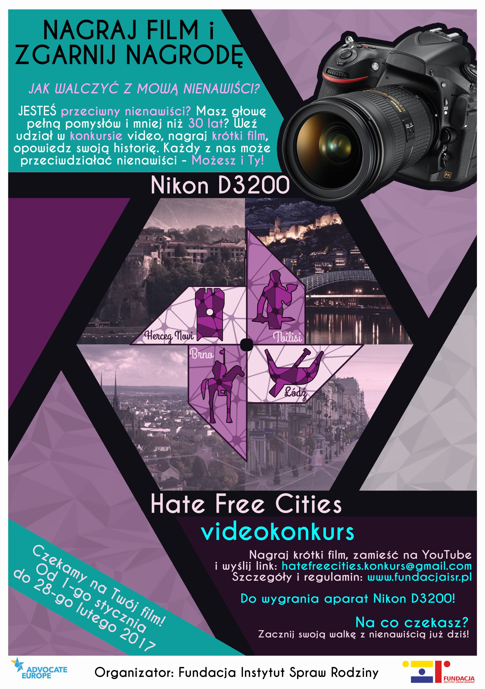 Konkurs wideo Hate Free Cities