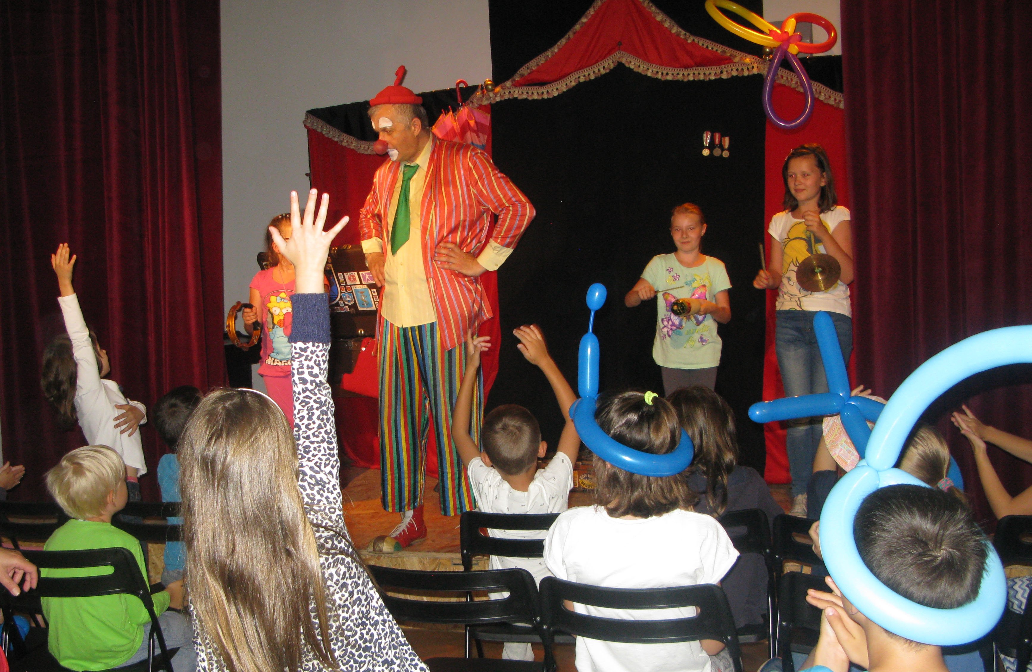 Spektakl dla dzieci Teatru Szczęście - Klaun w Balonie