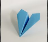 origami - samolot gotowy