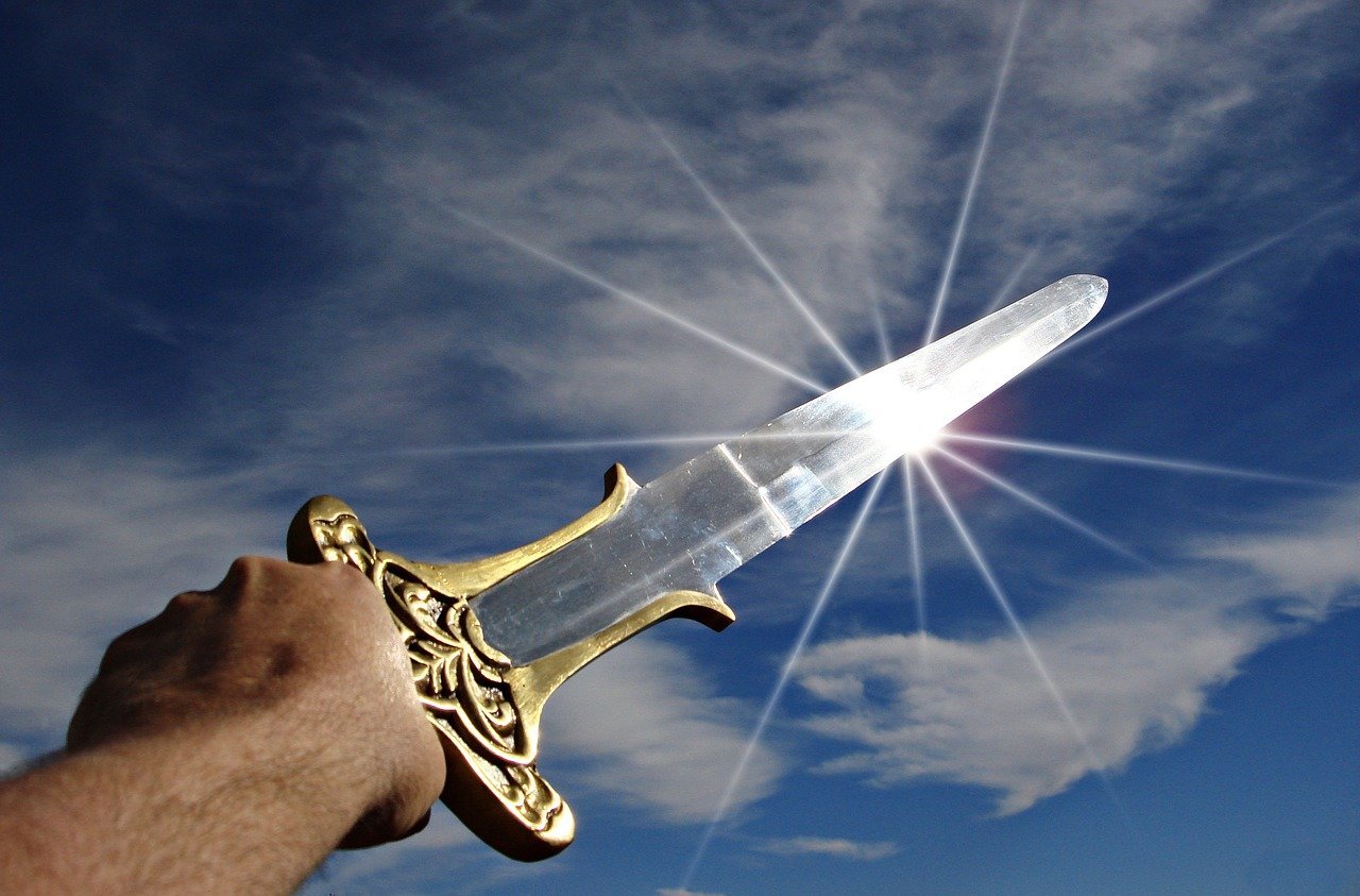 miecz rycerski