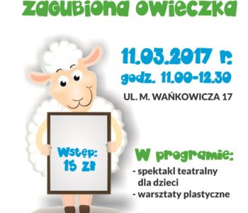 Sobotnie poranki z teatrem i plastyką w Klubie Krzesławice – Zagubiona owieczka