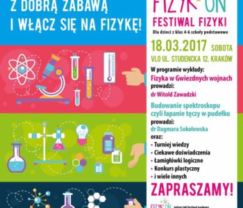 Festiwal Fizyki Fizyk On  w V LO w Krakowie