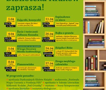 Wiosenna oferta Biblioteki Kraków