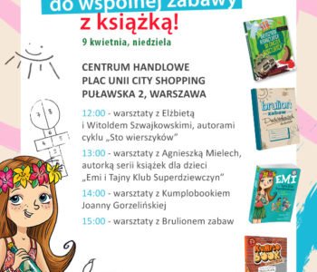 Wydawnictwo Wilga na Festiwalu Książki Dziecięcej Przecinek i Kropka