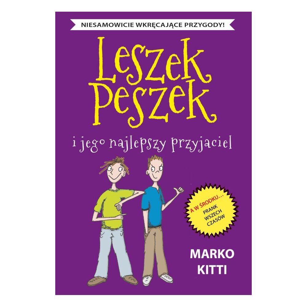 Leszek Peszek i przyjaciel okładka książki
