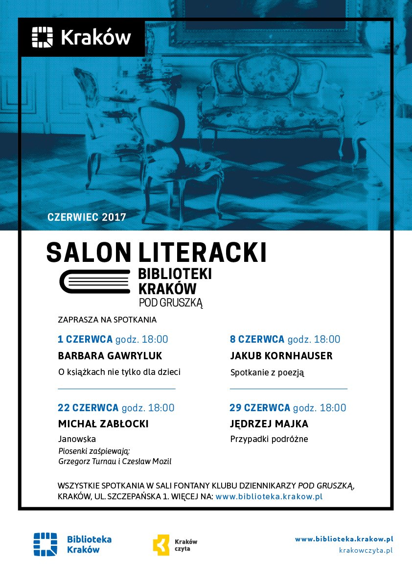 spotkania w Salonie Literackim Kraków