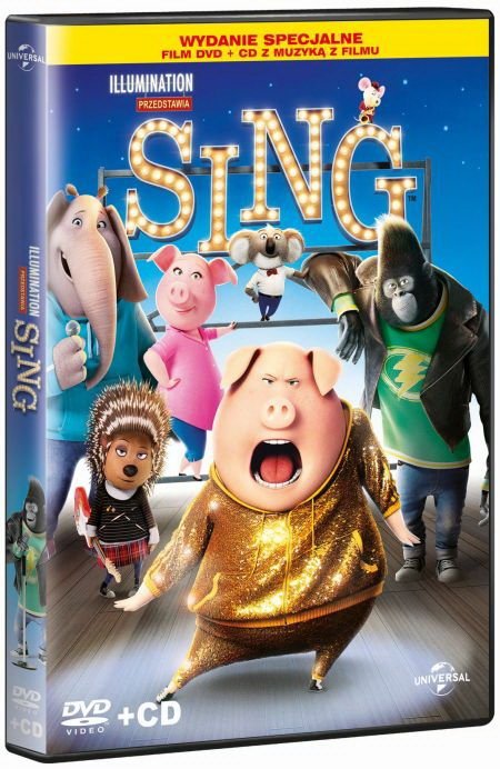Sing na dvd film dla dzieci