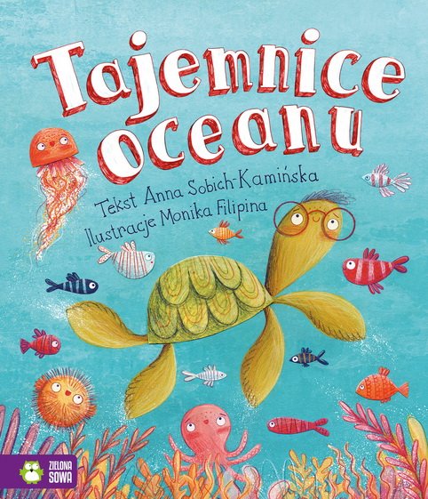 Tajemnice oceanu książka dla dzieci Zielona Sowa