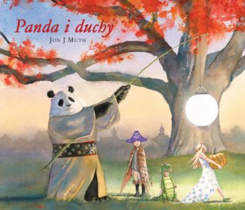 Panda i duchy książka dla dzieci Halloween