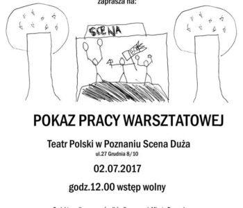 Polski Teatr Rodzinny – pokaz pracy warsztatowej
