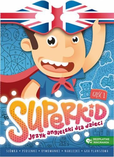 Superkid książka do nauki angielskiego dla dzieci