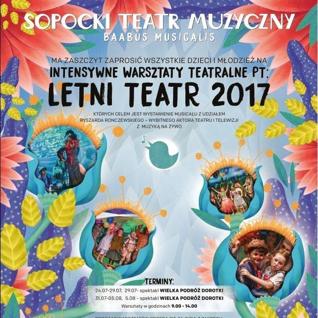 Letni teatr – warsztaty teatralne z Baabus Musicalis