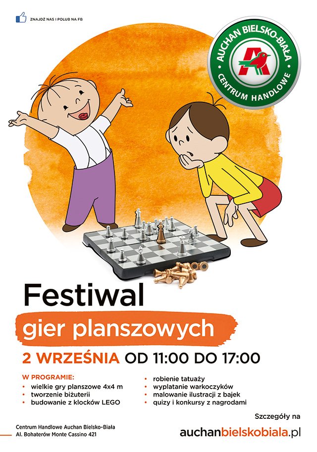 Festiwal gier planszowych! Bielsko-Biała
