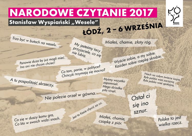 Narodowe Czytanie w Łodzi