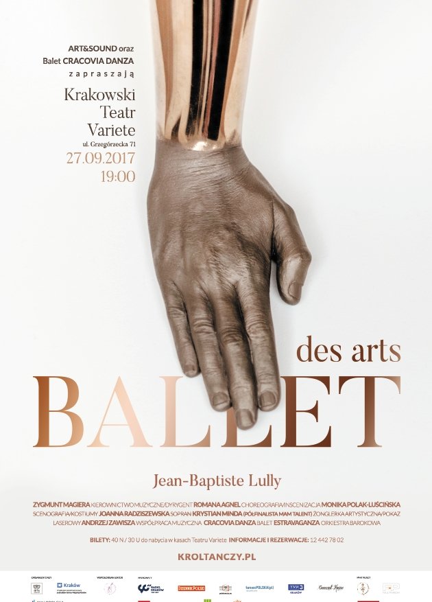 ballet des arts plakat