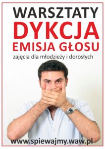 warsztaty wokalne i praca z dykcją Warszawa