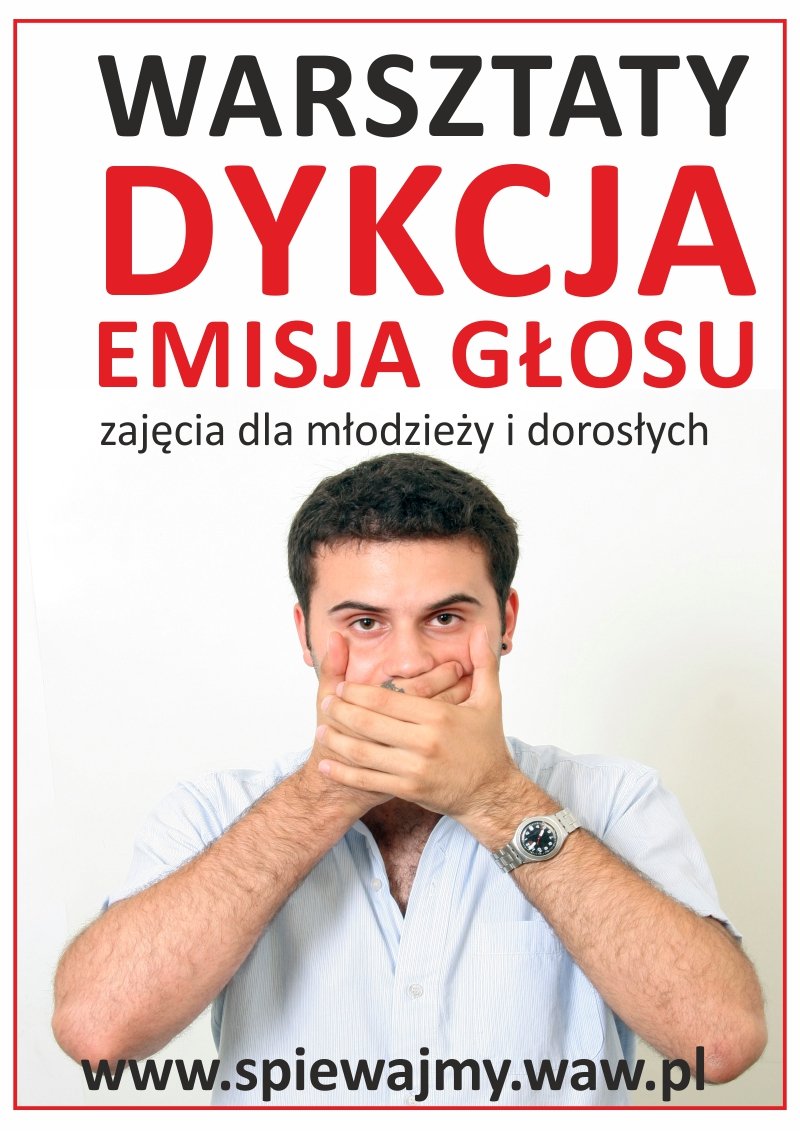 Warsztaty emisji głosu i dykcji w Nutka Cafe dla młodzieży i dorosłych w Warszawie
