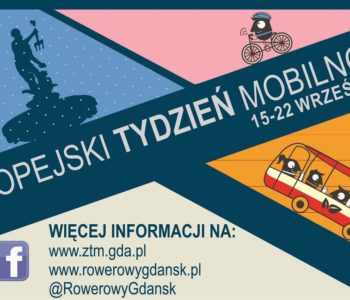Gdański tydzień mobilności plakat