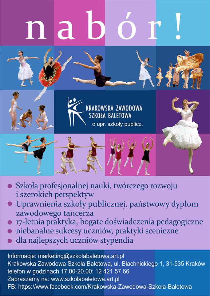 Krakowska Zawodowa Szkoła Baletowa oraz Mała Szkoła Baletowa 