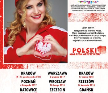 5 edycja ogólnopolskiego projektu doskonalącego dla nauczycieli szkół i przedszkoli – Polski Maraton Artystyczny