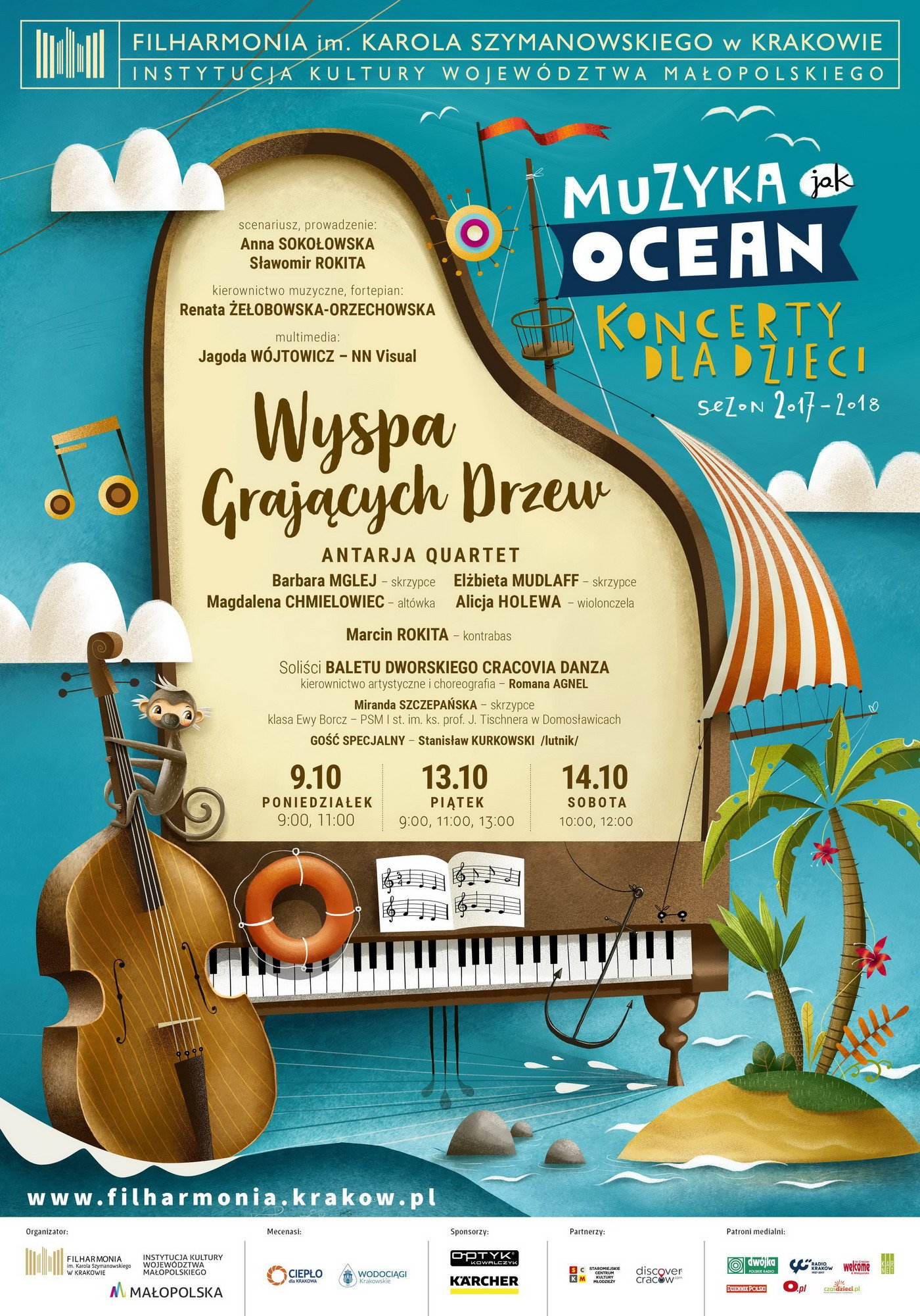 Muzyka jak ocean dla małych melomanów - Koncerty w Filharmonii Krakowskiej