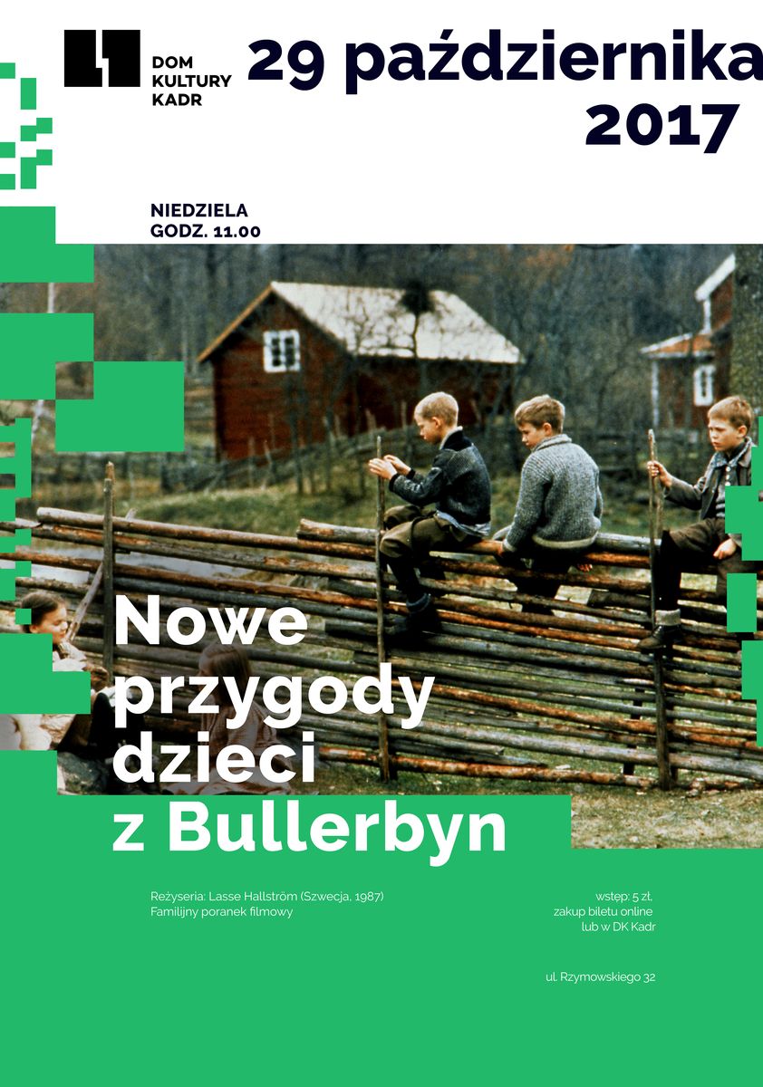Nowe przygody dzieci z Bullerbyn - filmy dla dzieci w Warszawie.