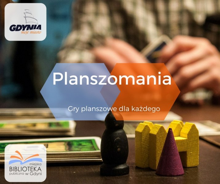 Gry planszowe i puzzle w Bibliotece Chylonia w Gdyni