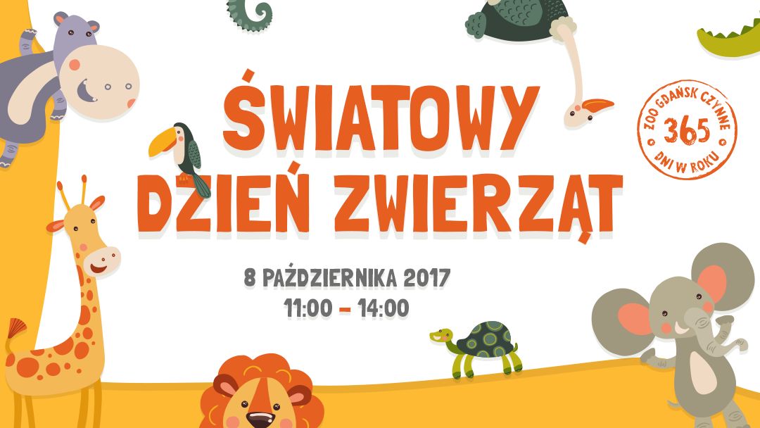 Swiatowy Dzień Zwierząt gdańskie zoo 2017