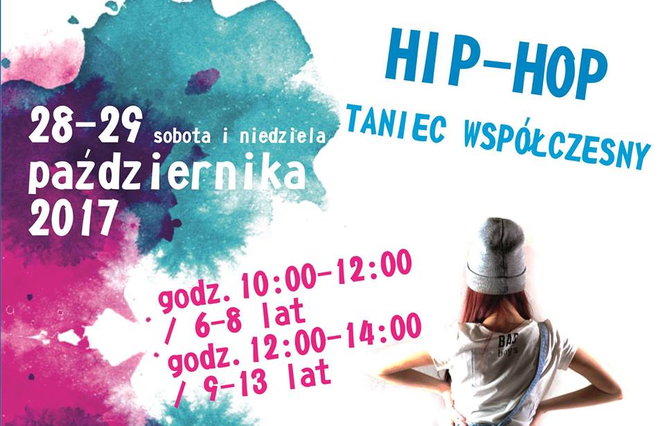 Taneczny weekend! Warsztaty z hip-hopu i tańca współczesnego w Klubie Kultury Mydlniki