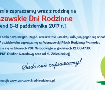 Warszawski Piknik Rodzinny – 7 października
