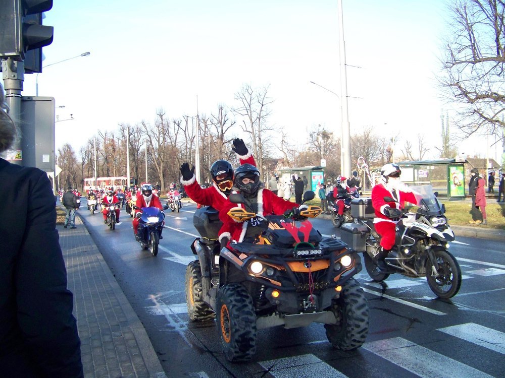 Mikołaje na Motocyklach - motocyklowa akcja charytatywna