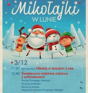 Mikołajki 2017 w Kinie Luna