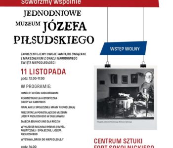 Jednodniowe Muzeum Józefa Piłsudskiego