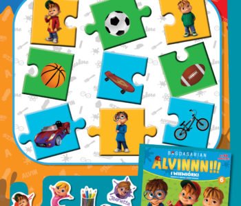 Alvin i Wiewiórki – połącz puzzle