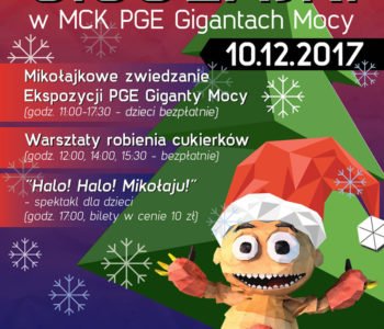 Gigołajki – mikołajkowe święto dla dzieci w MCK PGE Gigantach Mocy! Bełchatów