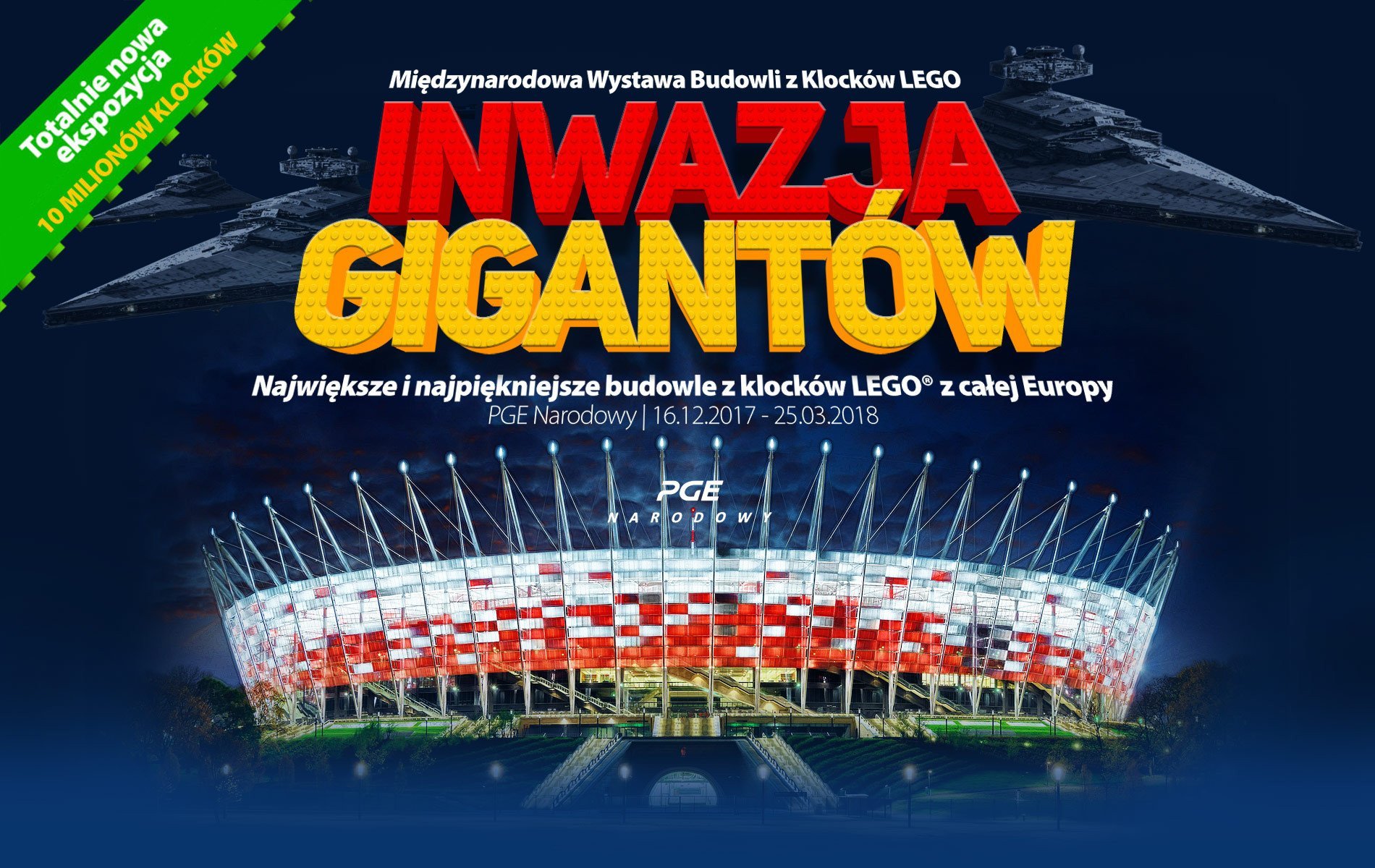 inwazja gigantow wystawa Lego w Warszawie