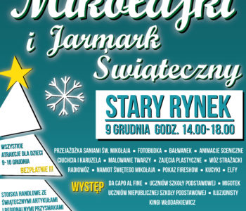 Jarmark Świąteczny i Mikołajki na Starym Rynku w Pucku