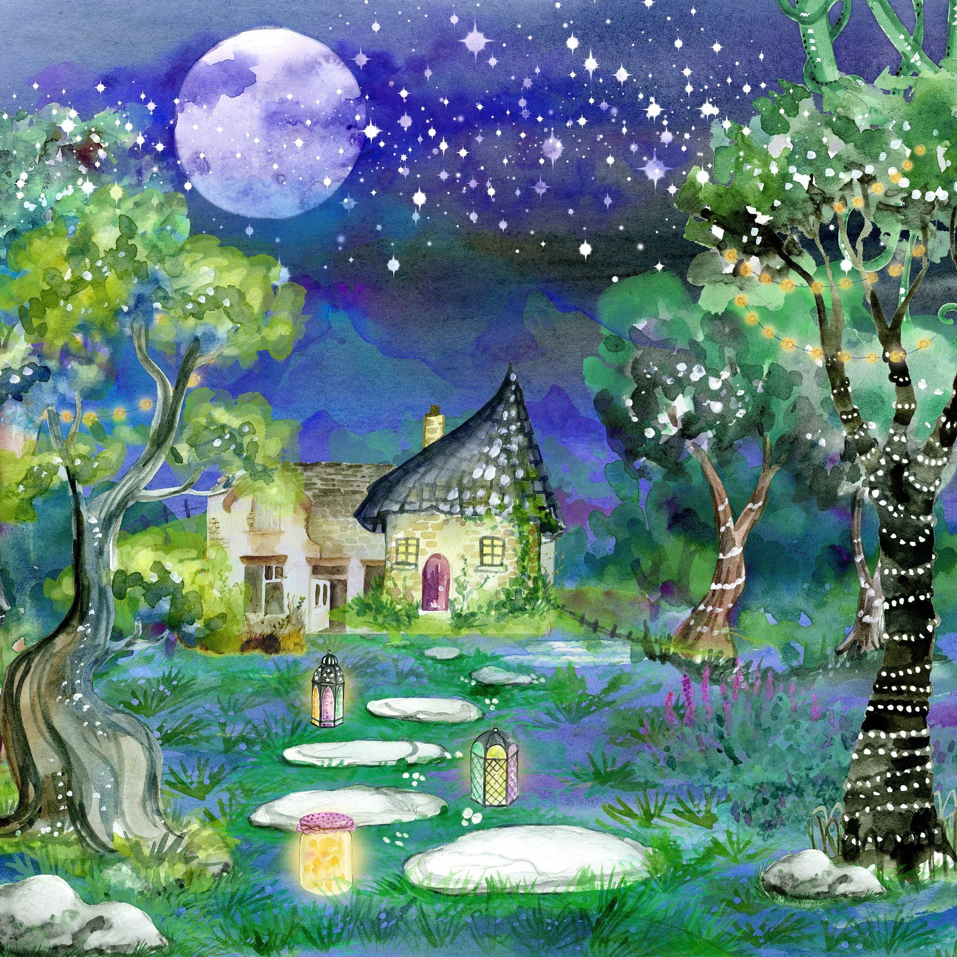 Dom na drzewie, bajka terapeutyczna do czytania dzieciom na dobranoc