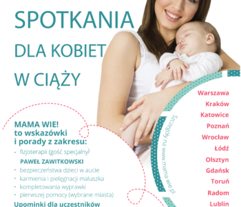 Warsztaty MAMA WIE! Wiosenna edycja spotkań dla kobiet w ciąży