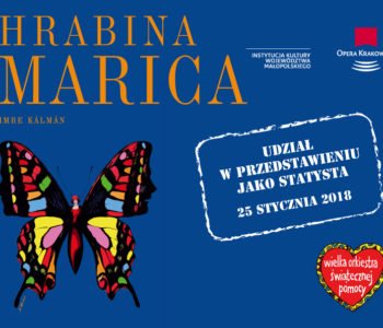 Opera Krakowska dla WOŚP – zagraj w operetce Hrabina Marica!