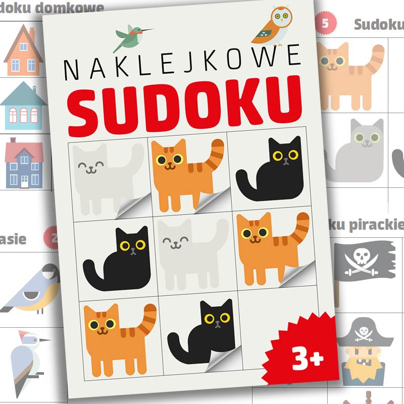 Sudoku i krzyżówki dla dzieci książka